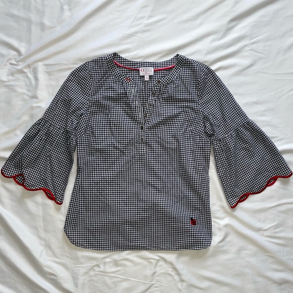 Talbots x Oprah Gingham Blouse — Women’s Medium Petite (P) - Picture 1 of 6